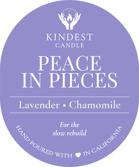 Peace in Pieces Candle
